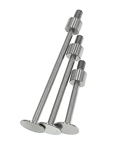 Flat Contact Points for Dial Indicator Depth Gauge 0.4mm Thickness 8mm A SET