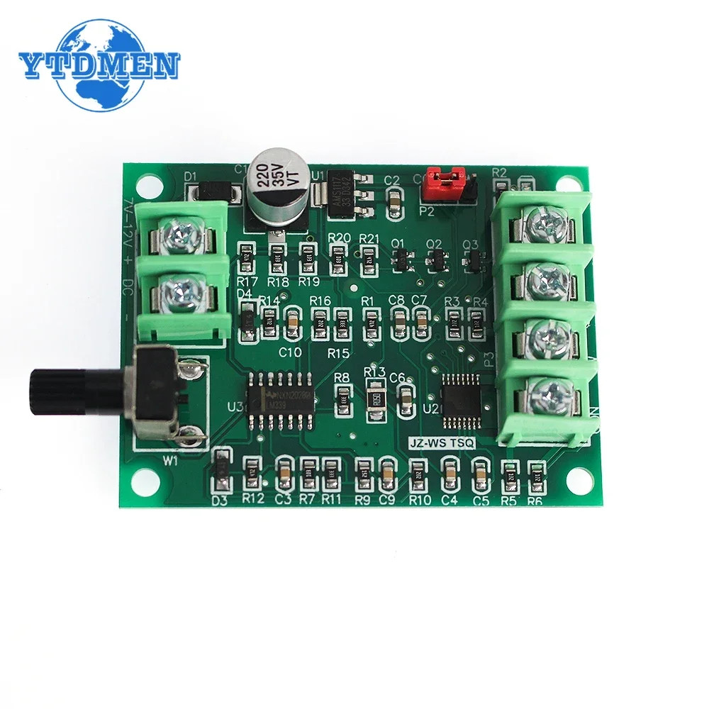 5V-12V Brushless Motor Drive Controller Reverse & Over-Current Protection