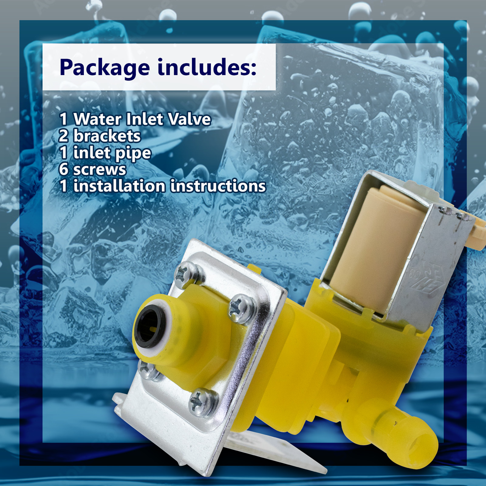 IMM Replacement for Manitowoc Ice Machine Water Inlet Valve Kit 000009120