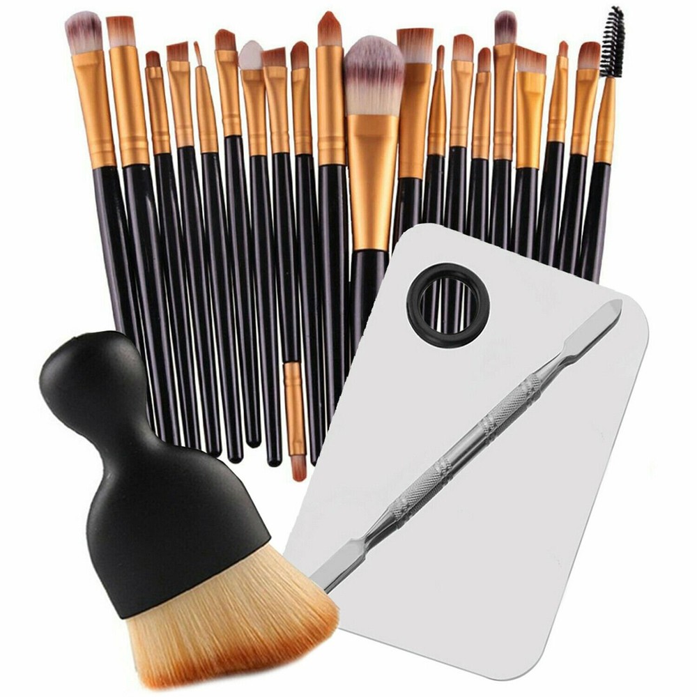 Deluxe Makeup Tool Accessory Kit with Bonus Blending Palette