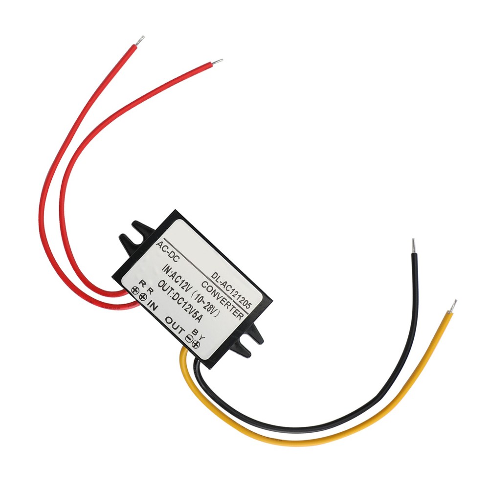 Waterproof Step Down Volt Converter AC12V To DC12V AC-DC Power Module 5A
