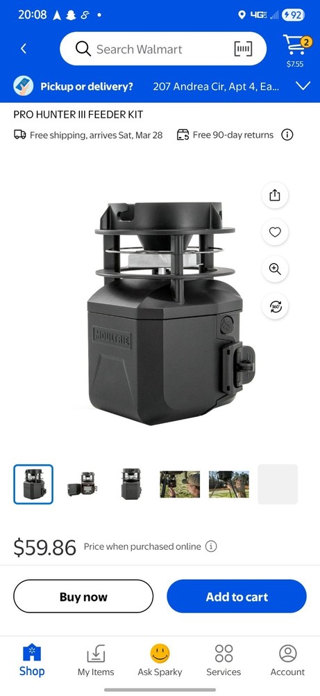 Moultrie Pro Hunter III Feeder Kit, 360 Degree Coverage