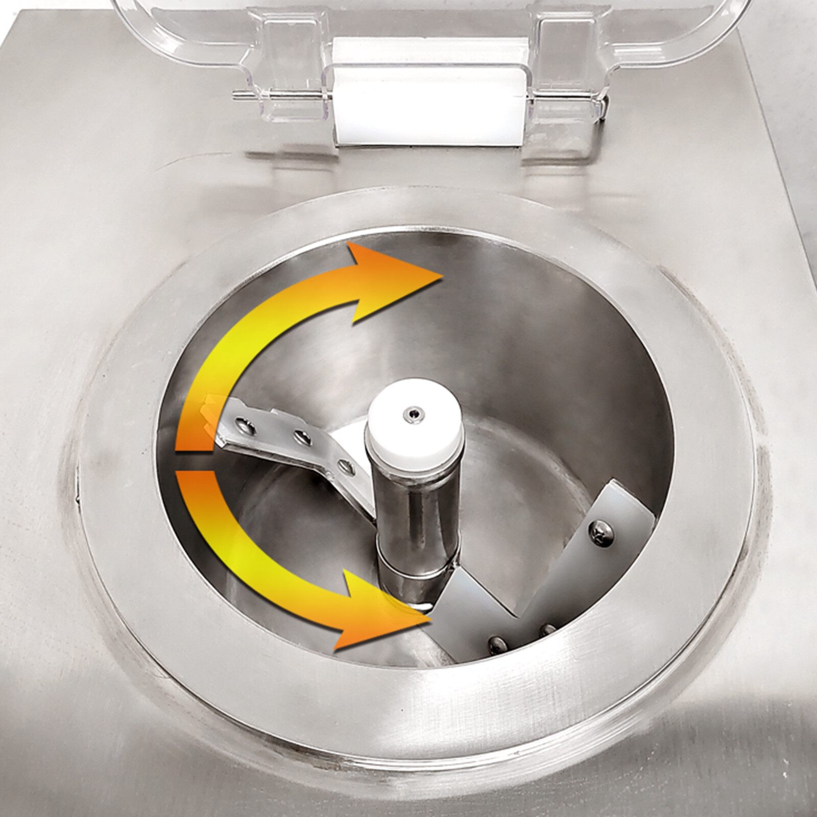 Kolice Commercial Italian ice maker, gelato hard ice cream machine 20L/hour