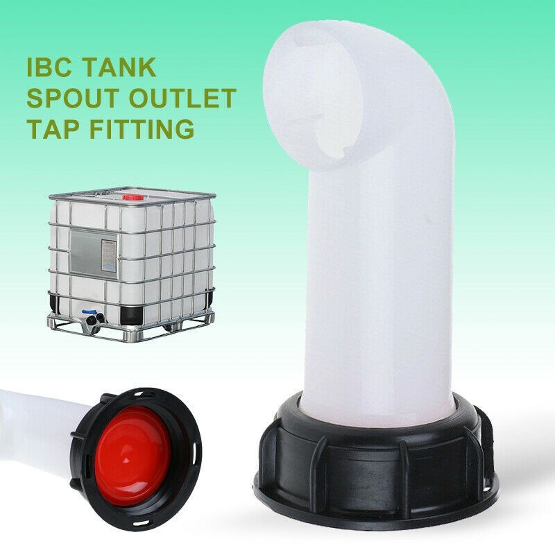 Easily Installable IBC Tank Drain Valve Kit with Functional Accessories