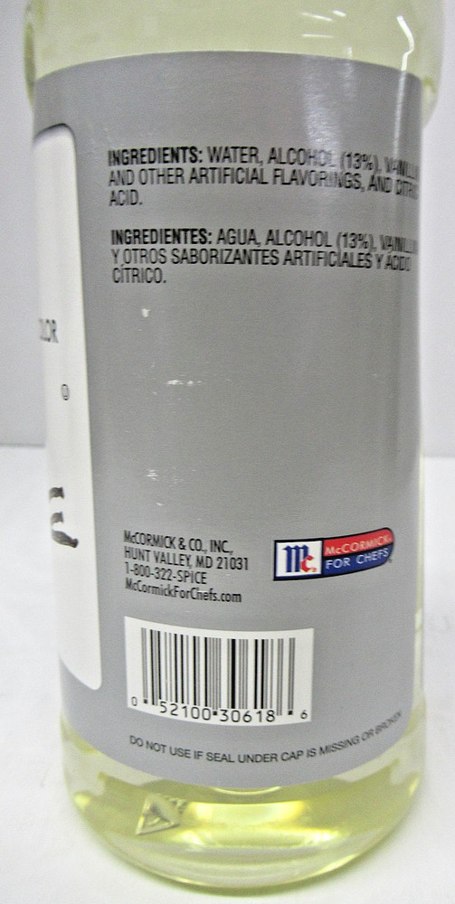 McCormick Culinary Imitation Vanilla Extract, 32fl oz