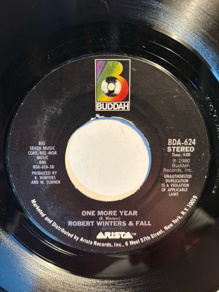Robert Winters & Fall “Magic Man” Buddah/Arista 7” 45 VG++