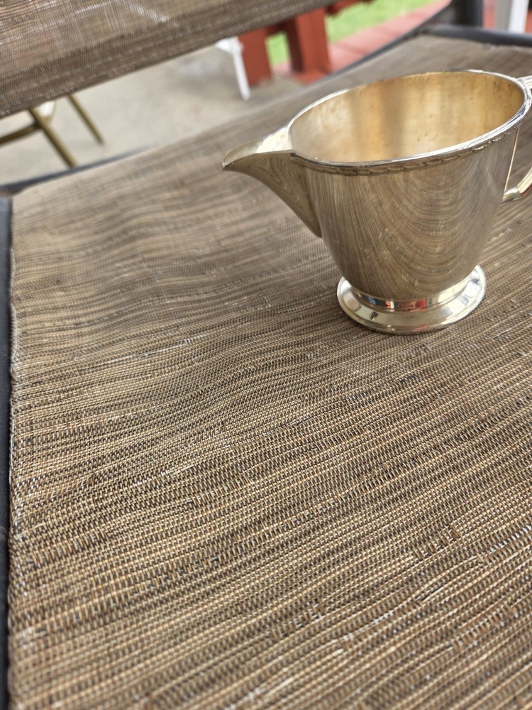 Vintage William Rogers Teapot Scrollwork Silver-plate Handle Lid