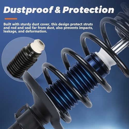 171100 Complete Front Struts Coil Spring Assembly 2x Front Struts 05-09 Dakota