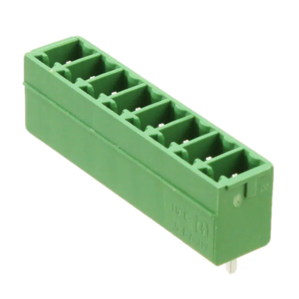 1803484 Terminal Block Header 8 Position Vertical 3.81mm Through Hole :RoHS