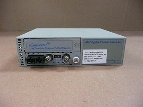 Omnitron Systems iConverter 2-Module Chassis - 8230-0