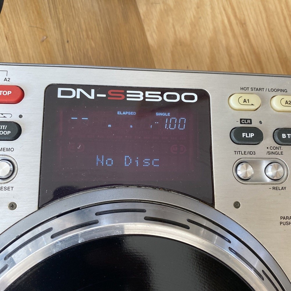Denon DN-S3500 DJ CD Turntable TESTED/WORKING