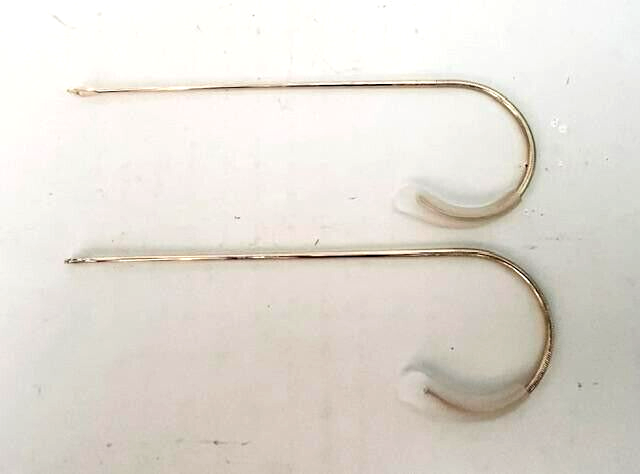 Replacement Wrap Around Cable Arms for Ray Ban aviators Black or Shiny Gold