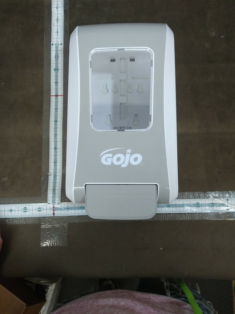 Gojo hand soap dispenser push style with hardware