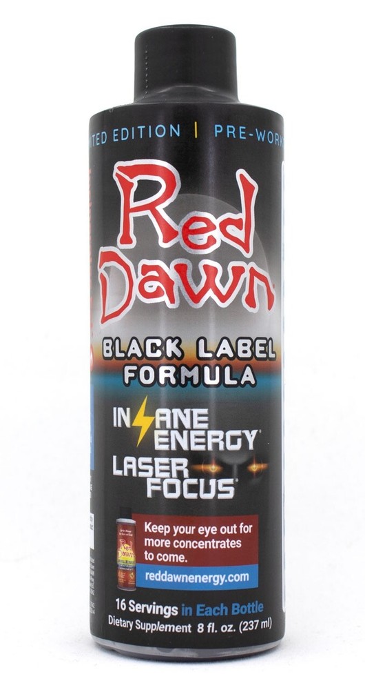 Red Dawn Black Label 8oz bottle 1 Count