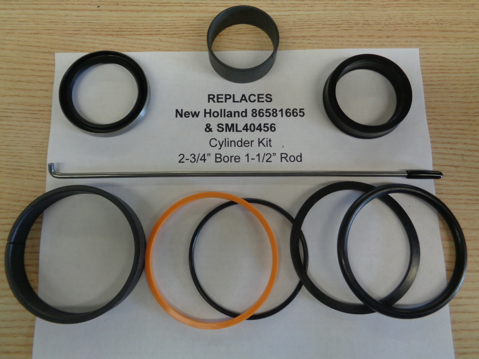 Replaces 86581665 & SML40456 Seal Kit fits some New Holland loaders Read Details