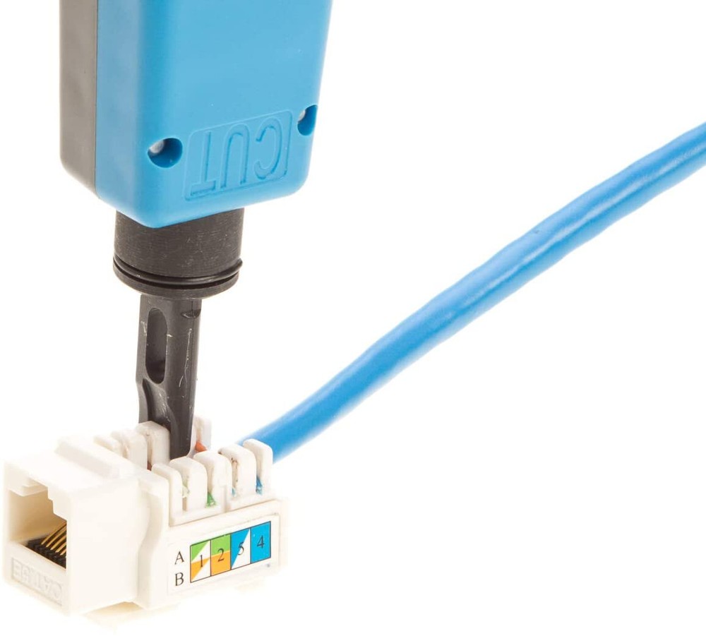 Impact Punch Down Tool 110/66 Blade Network Cable Cat5 Cat6 Patch Panel Jack