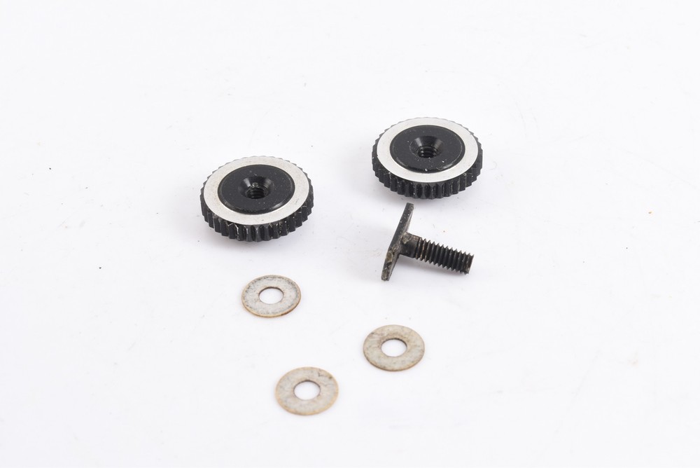 Graflex Super Graphic 4x5 Locking Knobs With 3 Washers and 1 Locking Stud V29