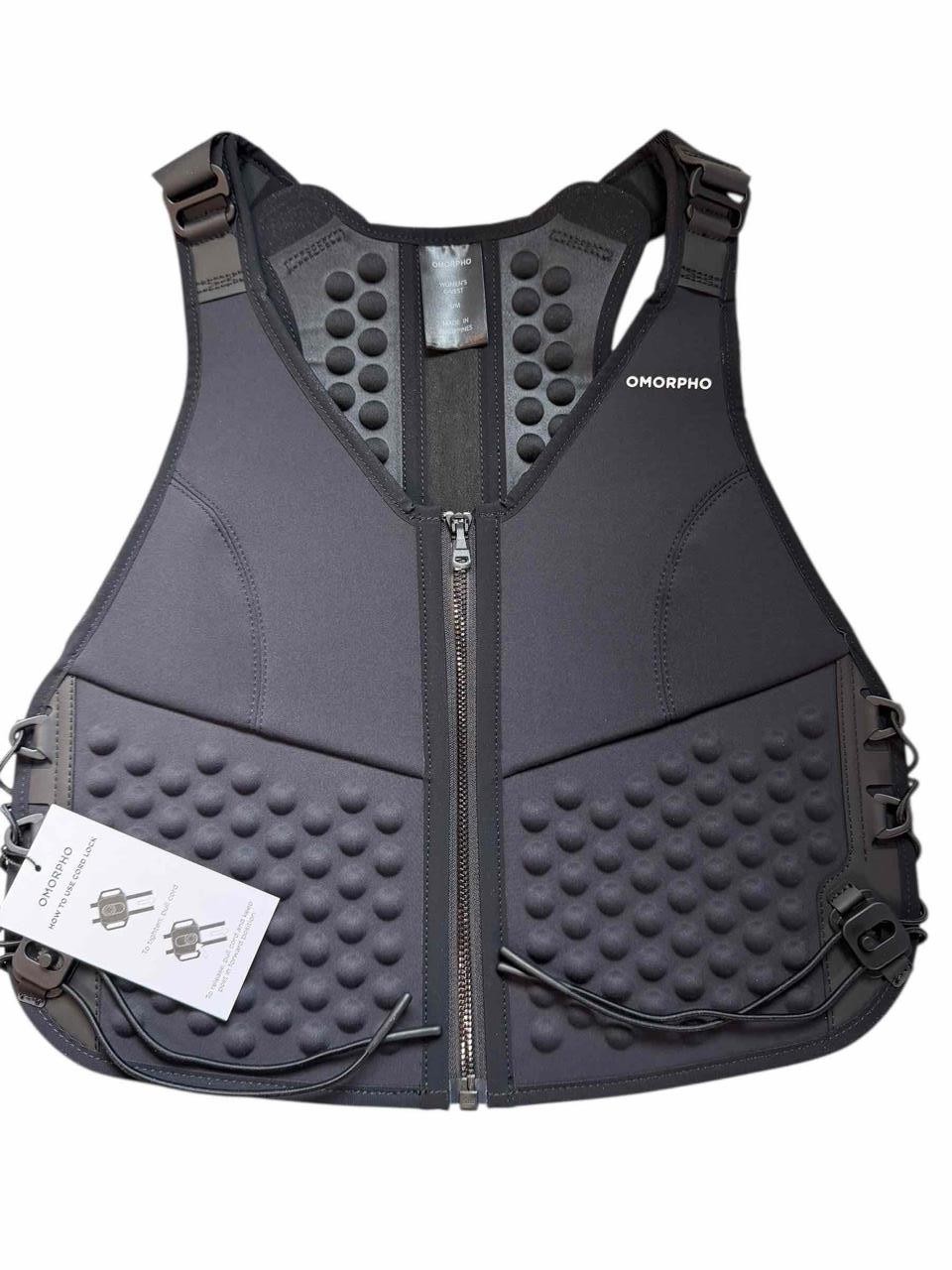 NEW Omorpho Women's Weighted G Vest OTF Black Small Medium 4 lbs 12 oz