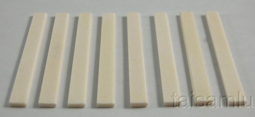 classical Guitar Bone saddle 8 pieces 80mm-DJ4