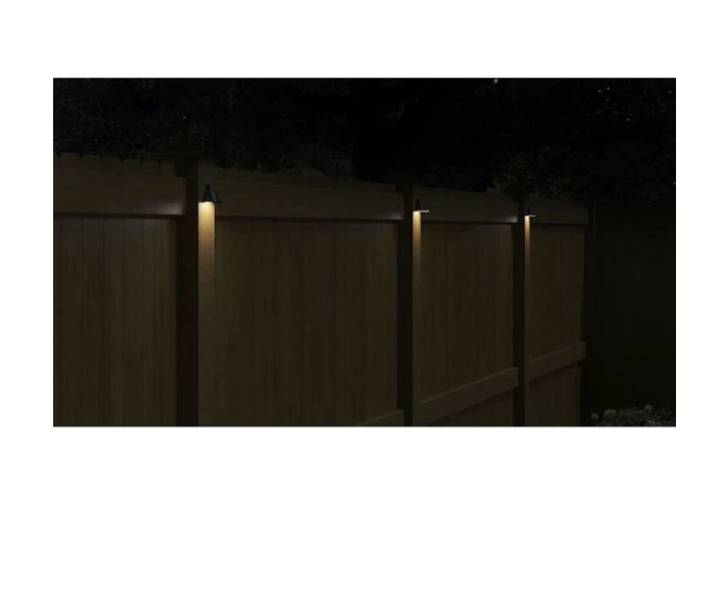 Kichler 2-Watt Olde Bronze Low Voltage Plug-in LED Deck Step Light Model 28308