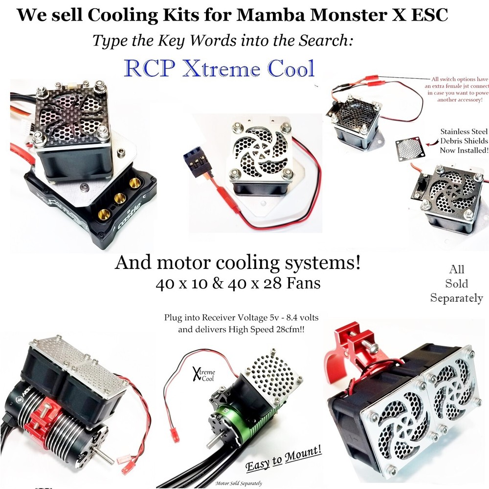 RCP Deans Series harness Double Battery Voltage