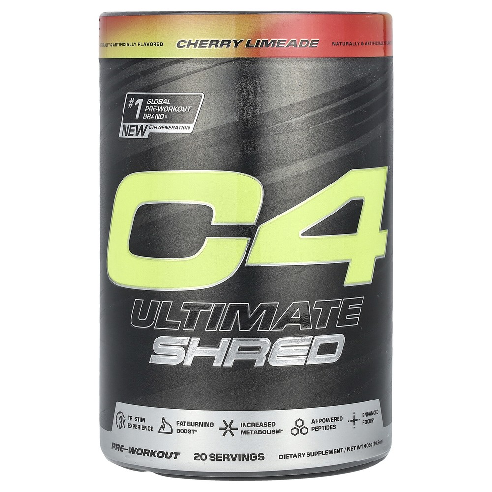 C4 Ultimate Shred, Pre-Workout, Cherry Limeade, 14.2 oz (402 g)