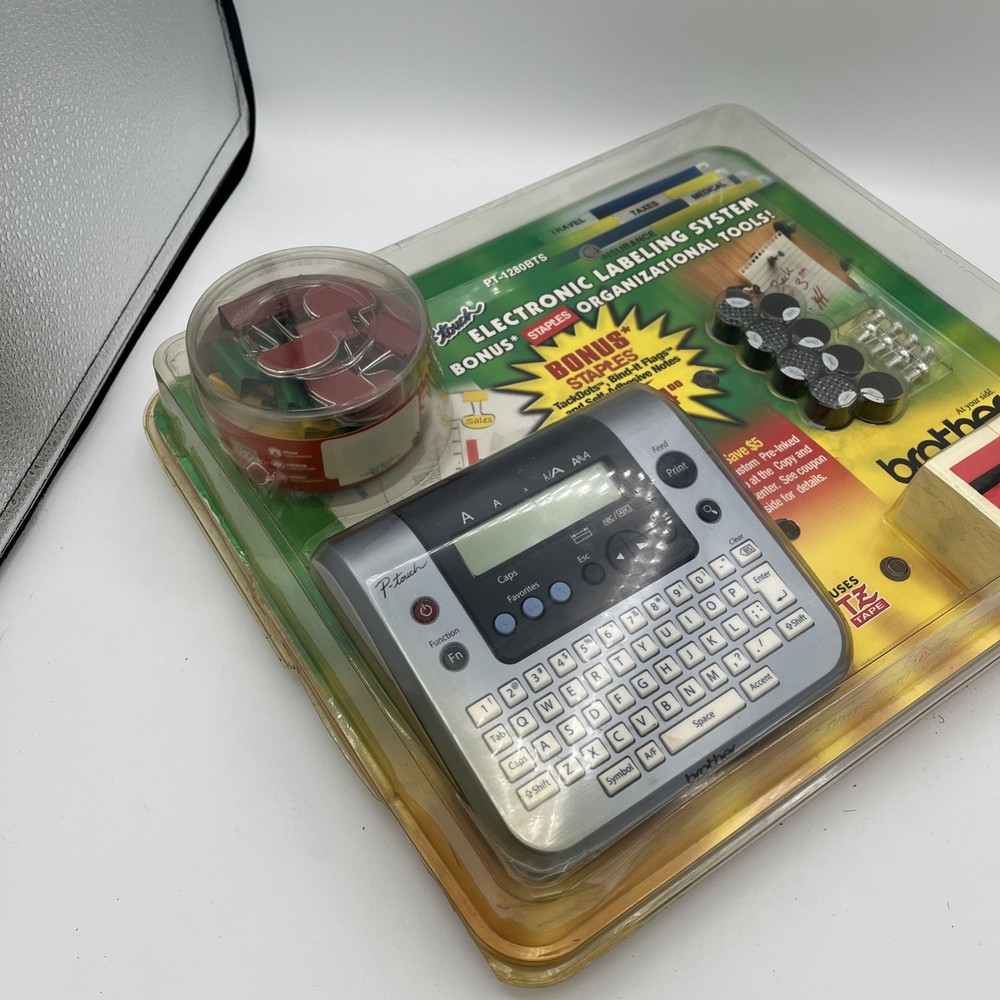Brother PT-1280 Label Thermal Printer P-Touch Electronic Labeling System