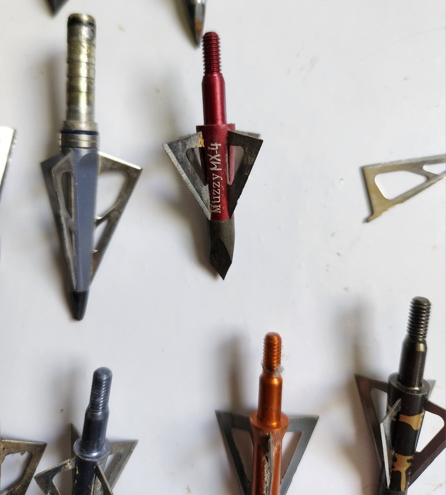 Mixed Broadhead Lot Muzzy & others