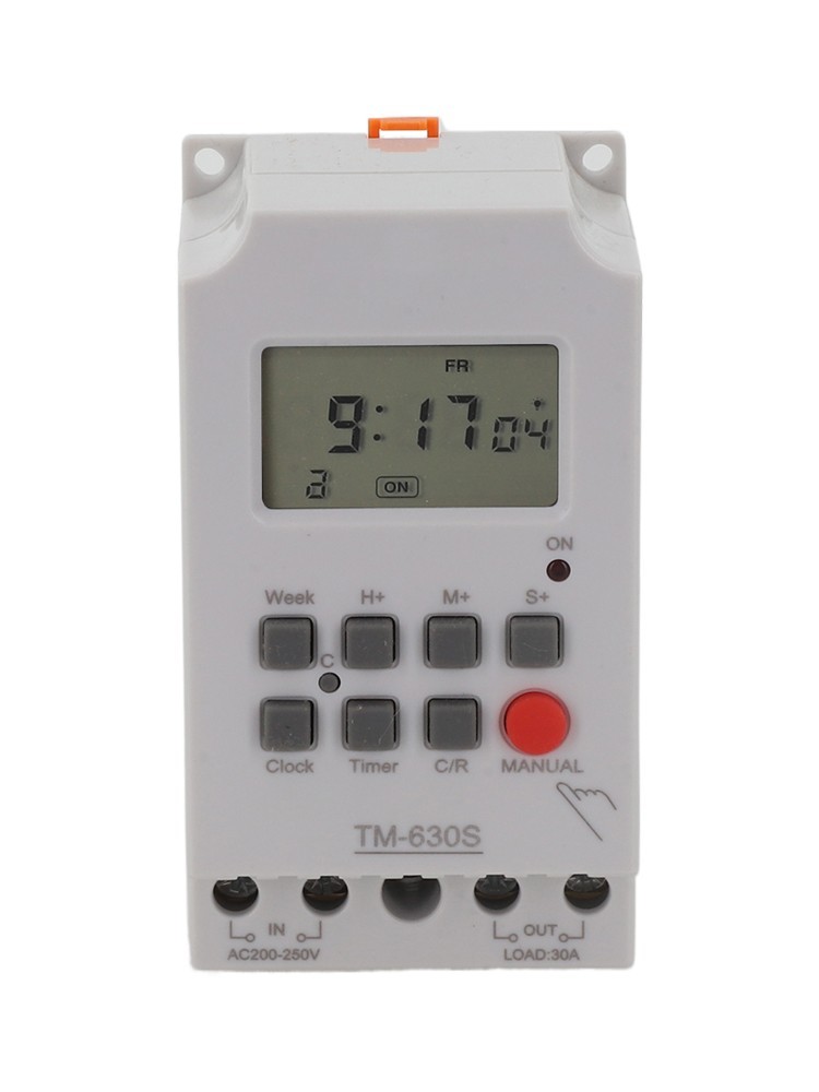 Programmable Timer Controller AC220V LCDDigital Microcomputer Timer TM630S2