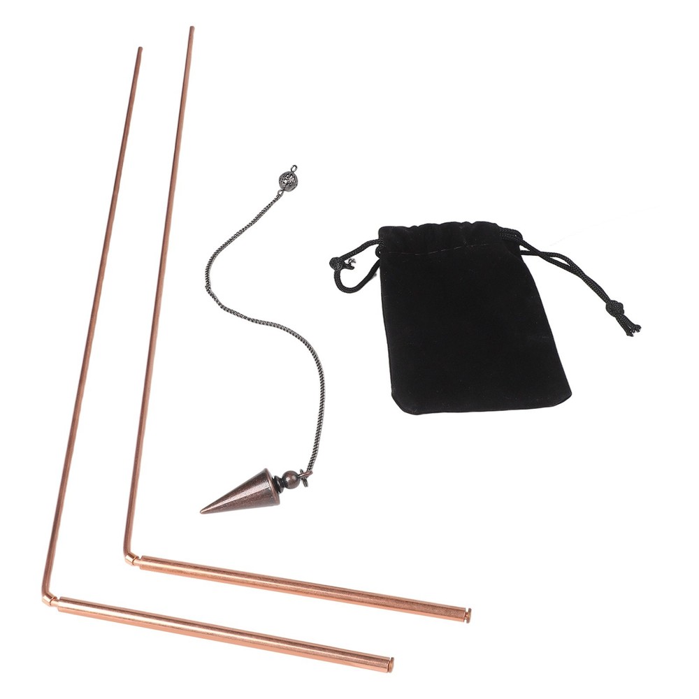 Dive into Exploration Premium Telecscopic Copper Rods & Divination Pendant