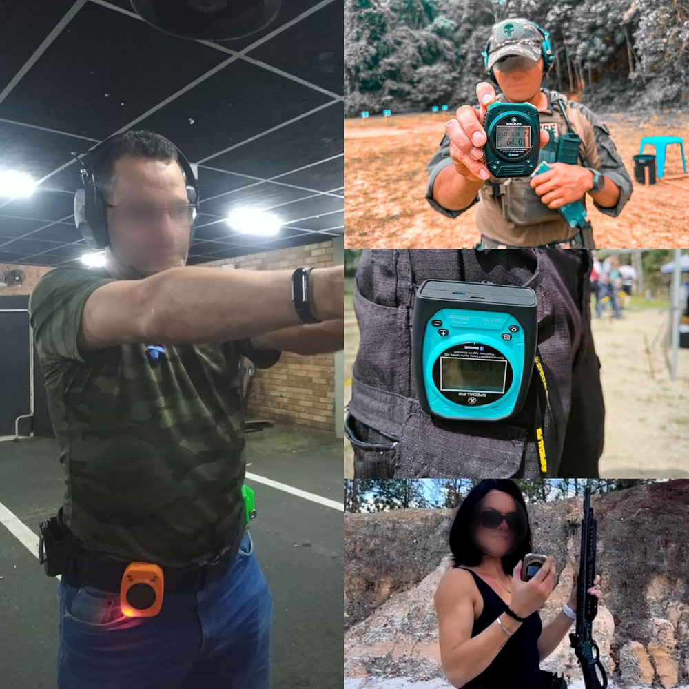 Shot Timer for Shooting - Upgraded Shooting Timer for Training & Dry Fire Practi