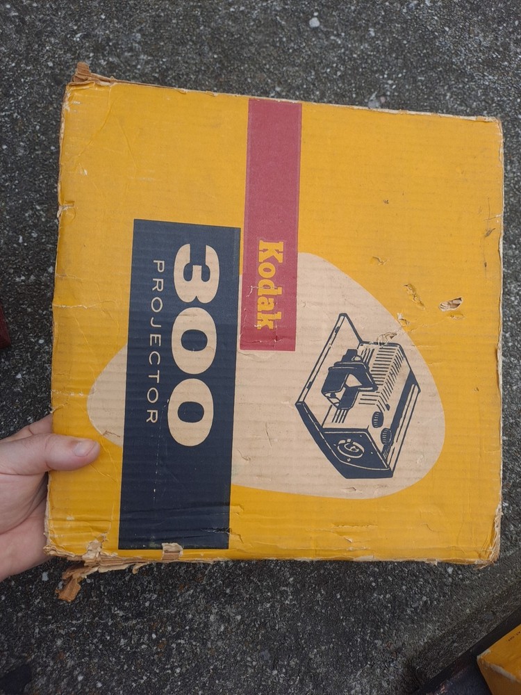 Vintage KODAK 300 ~ Slide Projector Untested Condition - Fun Project!