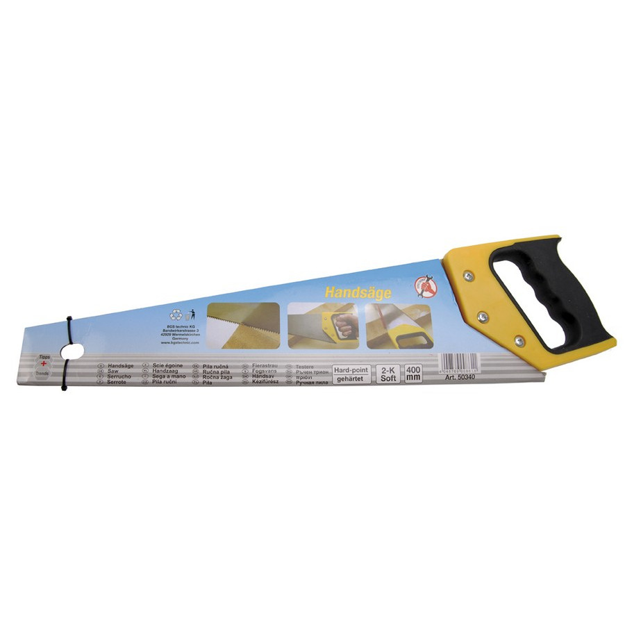 manual saw 400mm - code bgs50340 FBGS50340 KRAFTMANN workshop