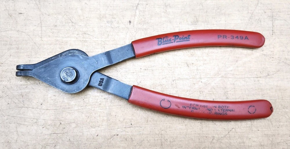 Blue Point Tools PR329A - 90° Degree Fixed Tip Convertible Snap Ring Pliers