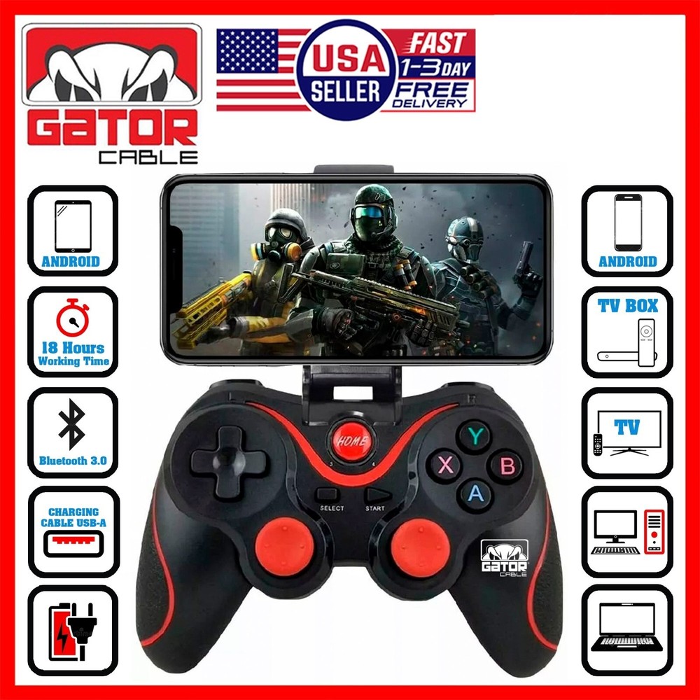 Wireless Bluetooth Game Controller Gamepad For Android iPhone Tablet PC Phone