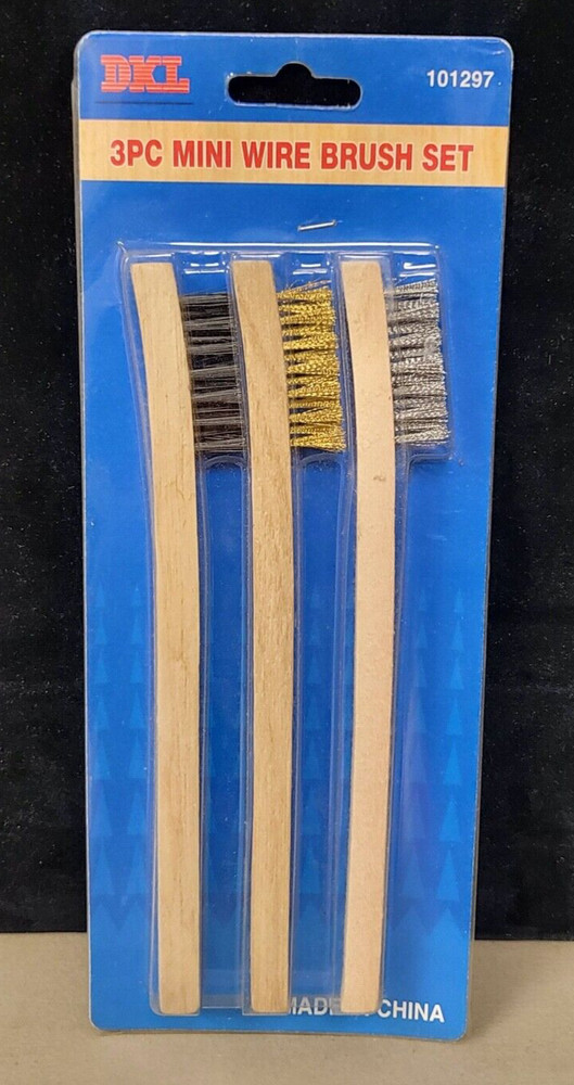 DKL 3PC Mini Wire Brush Set