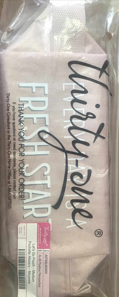 Thirty-One  Let's Go Pouch -- Medium  (AL46 Positive Perspective)