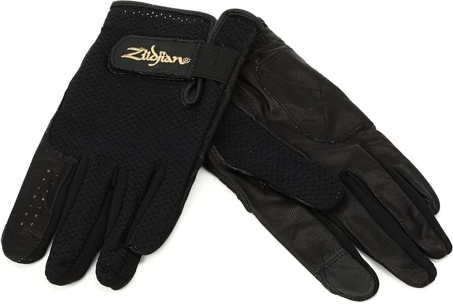Zildjian Touchscreen Drummers Gloves Small Black