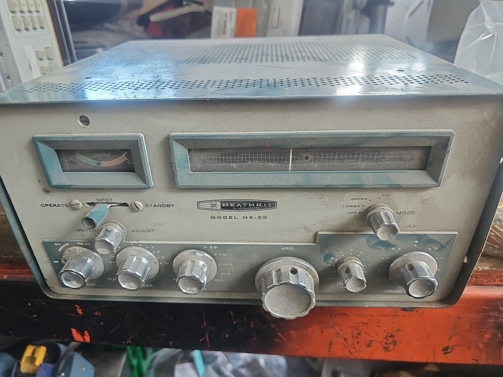 Heathkit HX-20 Transmitter As-is For Parts. Untested. No Returns