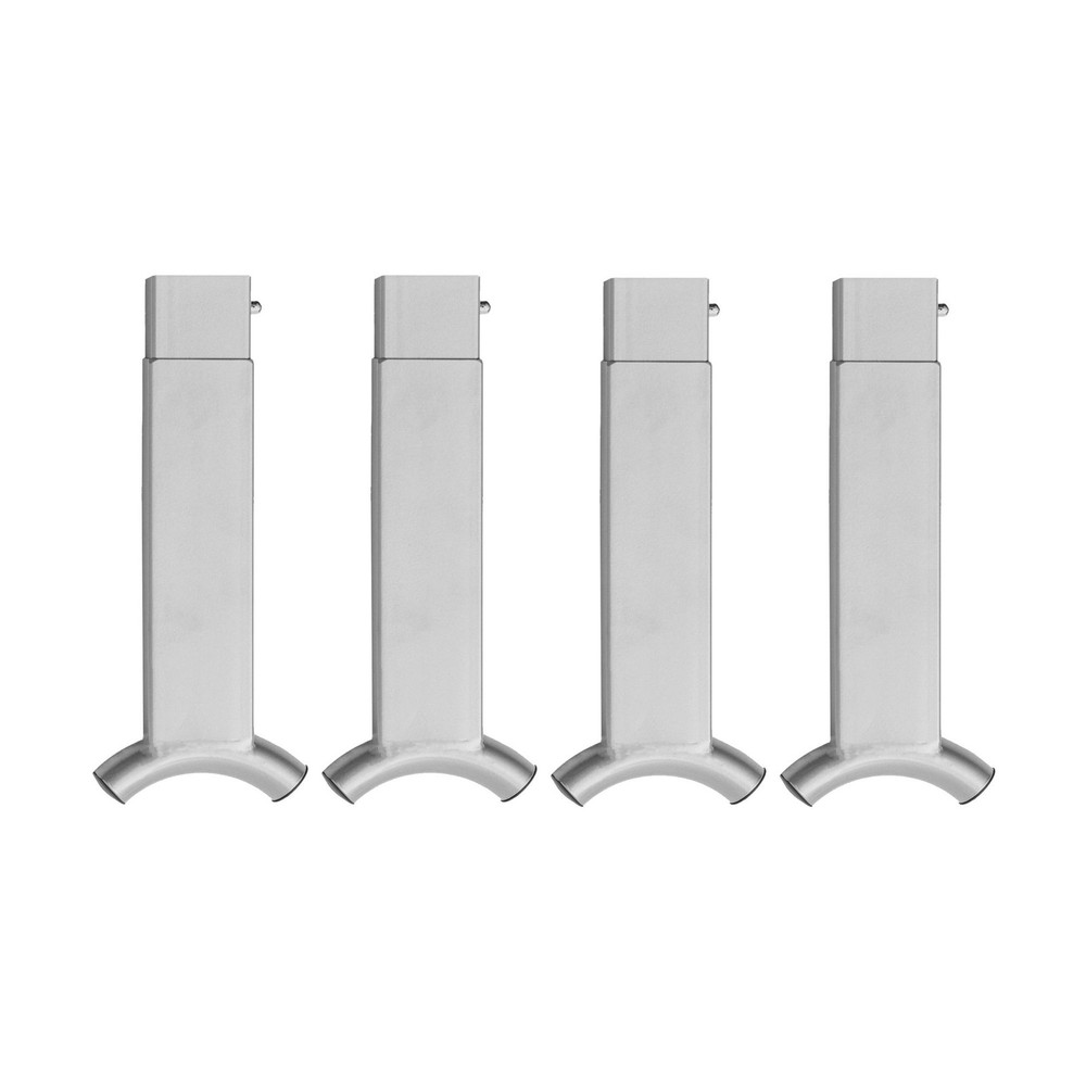 Disc-O-Bed Stack Adapter Kit for Kid-O-Bed and Kid-O-Bunk Cot Systems, Silver