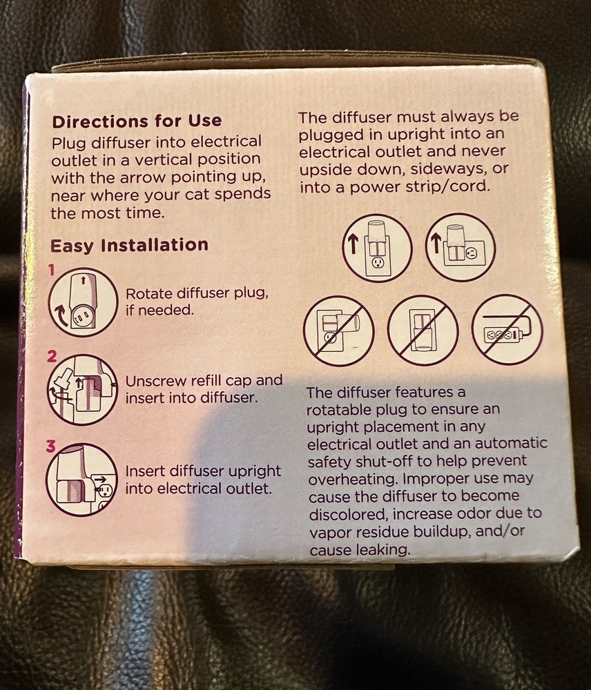 Comfort Zone Cat Calming Pheromone Diffuser - 100538643 (6 Pack)