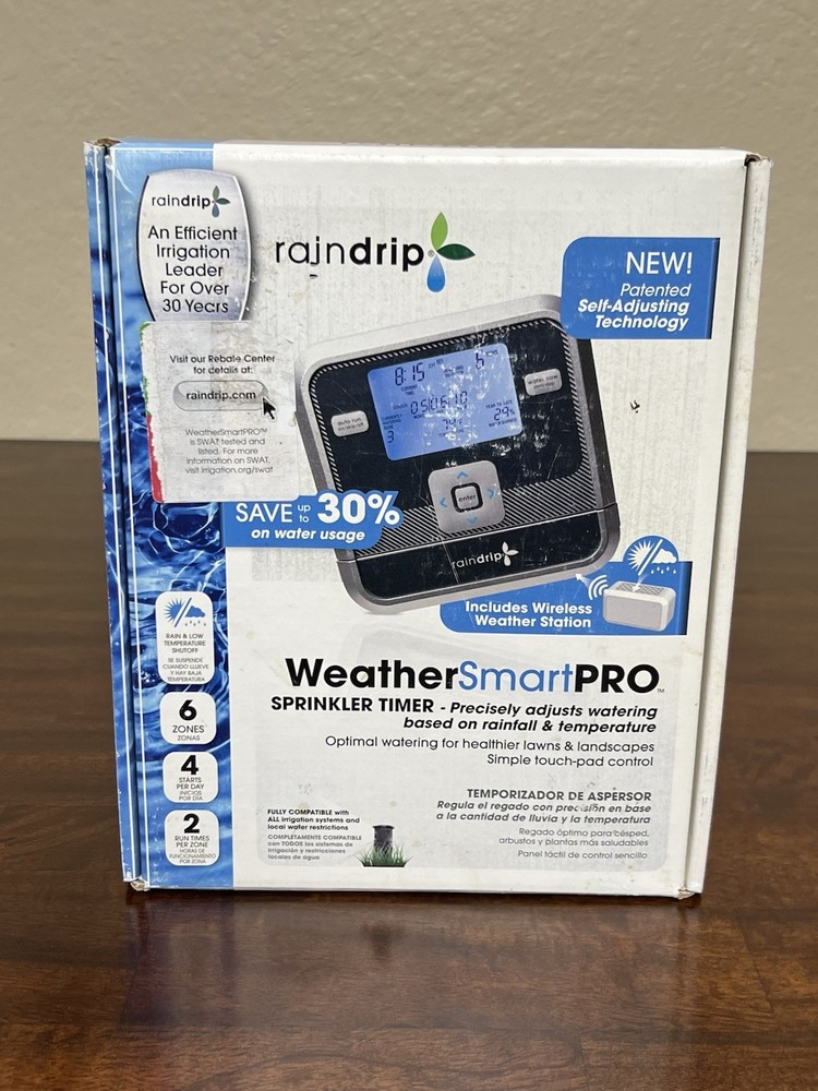 Raindrip RSC600is Weather Smart Pro Sprinkler Timer Controller
