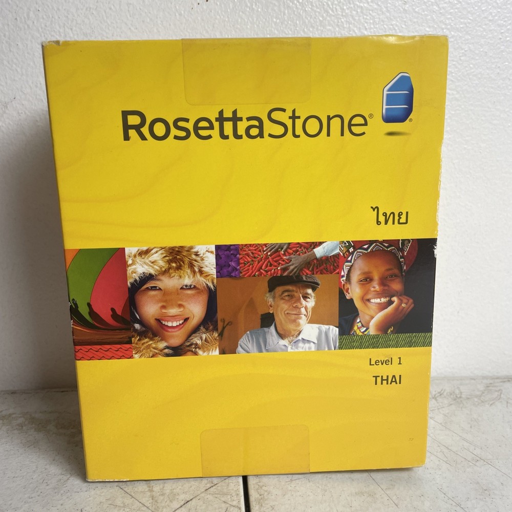 Rosetta Stone V2: Thai Level 1 for Windows and Mac SEALED
