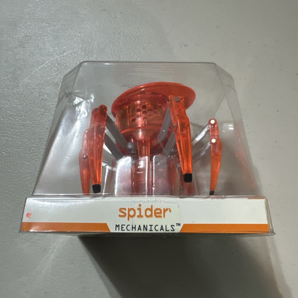 HEX BUG ORANGE SPIDER ROBOTIC CREATURE REMOTE CONTROL
