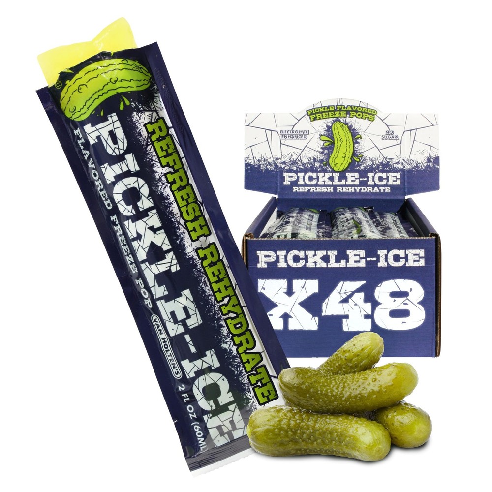 Van Holten's - Pickle Ice Freeze Pops - 48 Pack