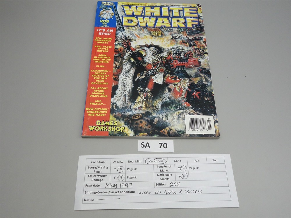 White Dwarf: Issue 208 (Games Workshop)