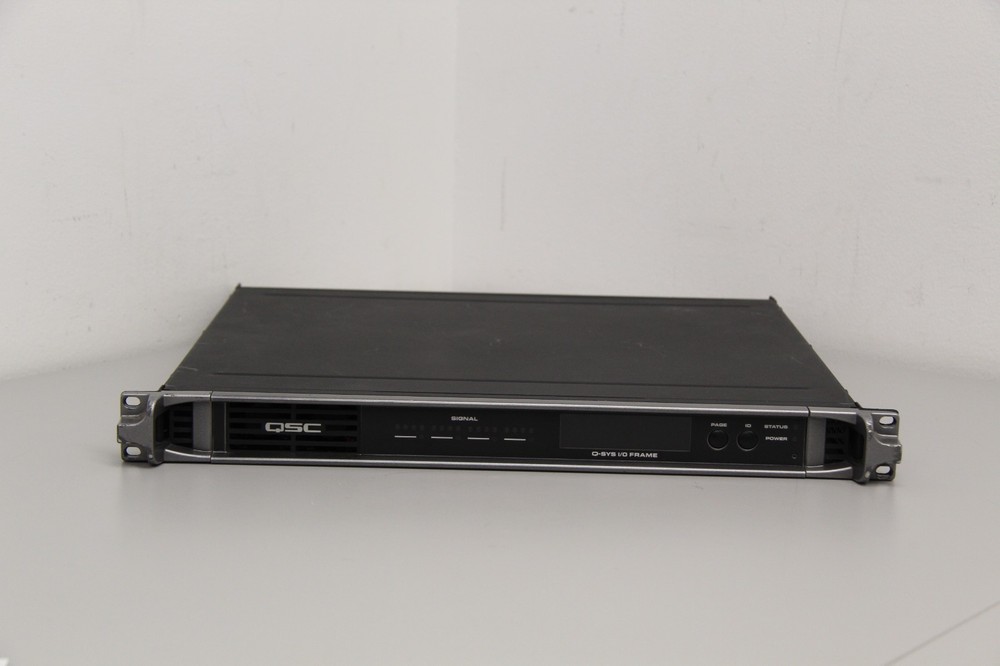 QSC Q-SYS I/O Frame Type 2 Network Interface With No cards