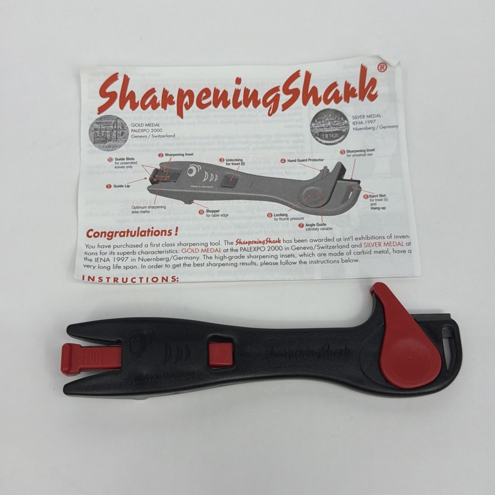 Sharpening Shark Tool w/ Manual NEW