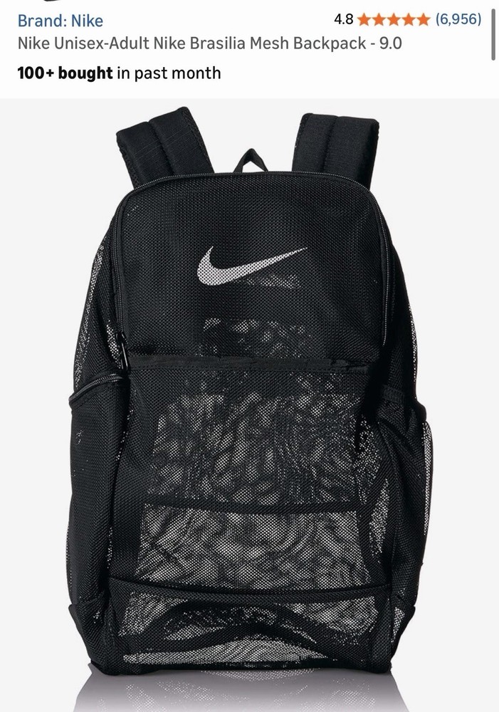 Nike Brasilia Mesh Backpack