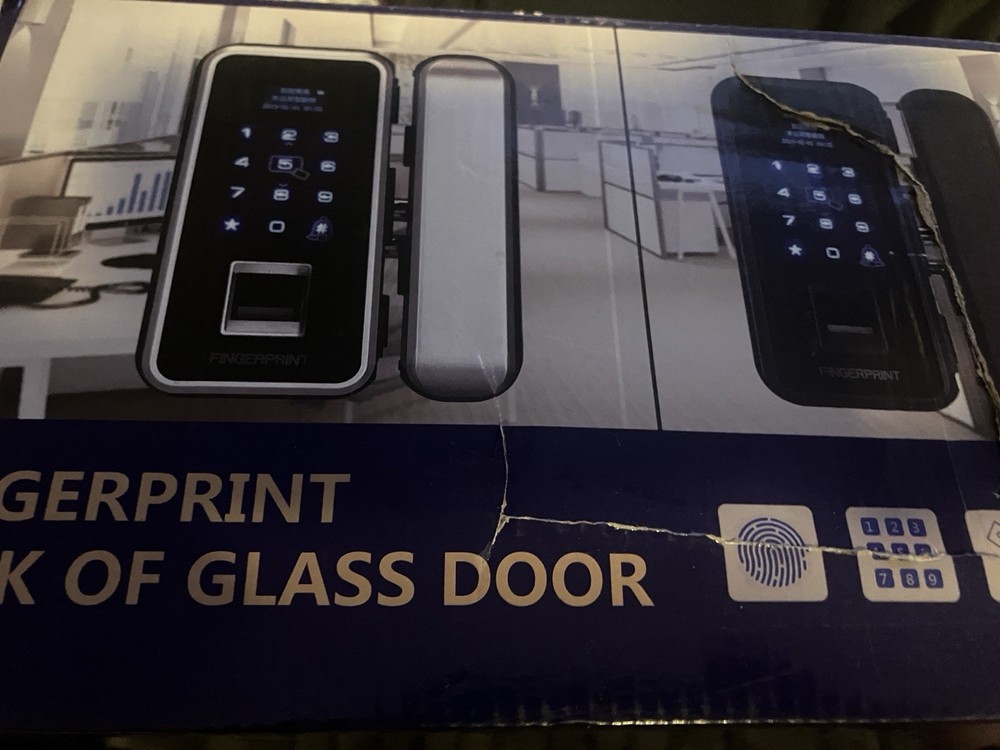 Glass Door Finger Print Lock